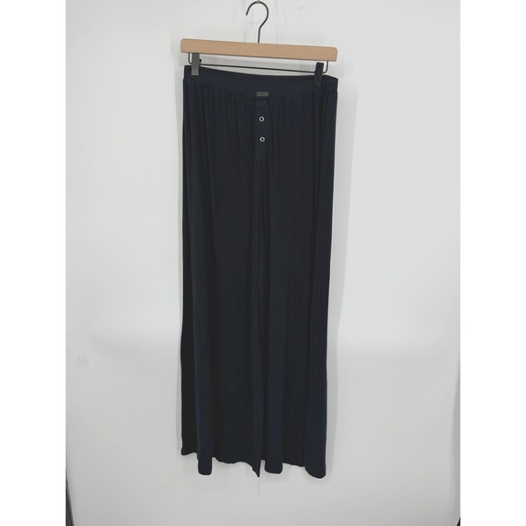lunya Other - Lunya Lounge Pajama Palazzo Pants Size S Ribbed Wide Leg Cozy Softgirl Comfort